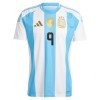 Officiële Voetbalshirt Argentinië J. Alvarez 9 Thuis 2024 - Heren